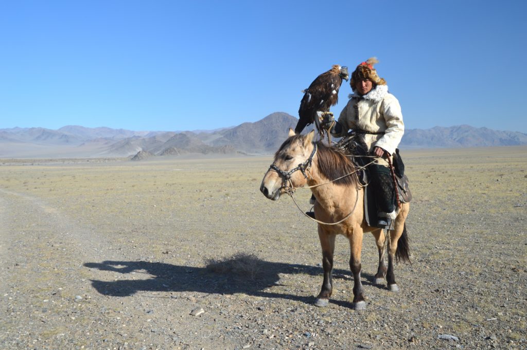 Eagle Festival, cacciatore di aquile, Mongolia