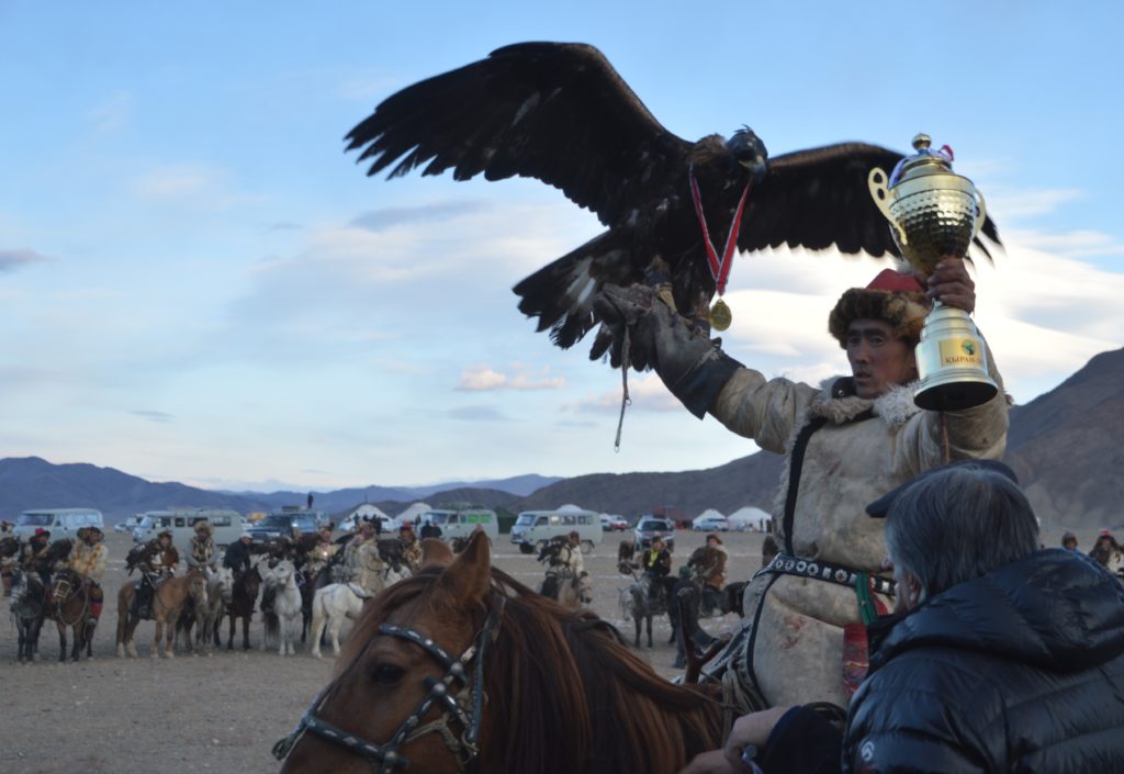 Eagle Festival, cacciatore di aquile, Mongolia