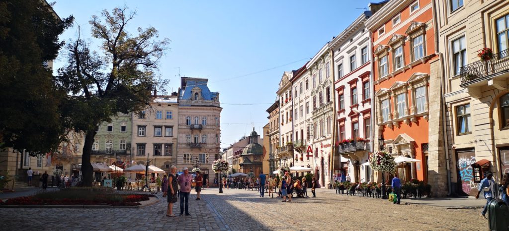 Lviv Ploshcha Rynok Площа Ринок