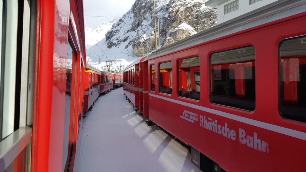 Treno rosso Bernina